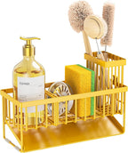 Cisily Lemon Yellow Sink Caddy Organzier - Image 7