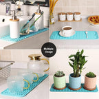 ZLR Silicone Sponge Holder & Sink Caddy Tray - Image 9