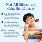 GIR 5-Piece Silicone Kitchen Utensils Set, Non-Toxic Cooking Utensils - Image 4