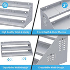 BOIVSHI Spice Rack Organizer, Metal Spice Rack Organizer - Image 7
