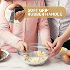 Zulay Kitchen Large 4-Inch Dough Blender Top Professional - Image 3