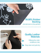 Dish Drying Mat for Kitchen Counter, Hide Stain Anti Absorbent for Kitchen - Image 5