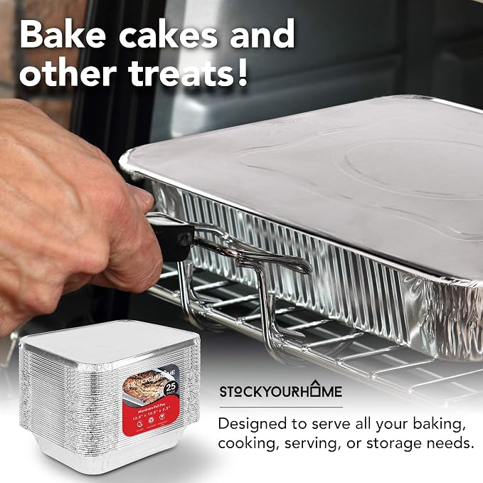 Stock Your Home Disposable Aluminum Pans - Image 6