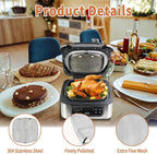 Grill Grate and Replacement Splatter Shield - Image 4