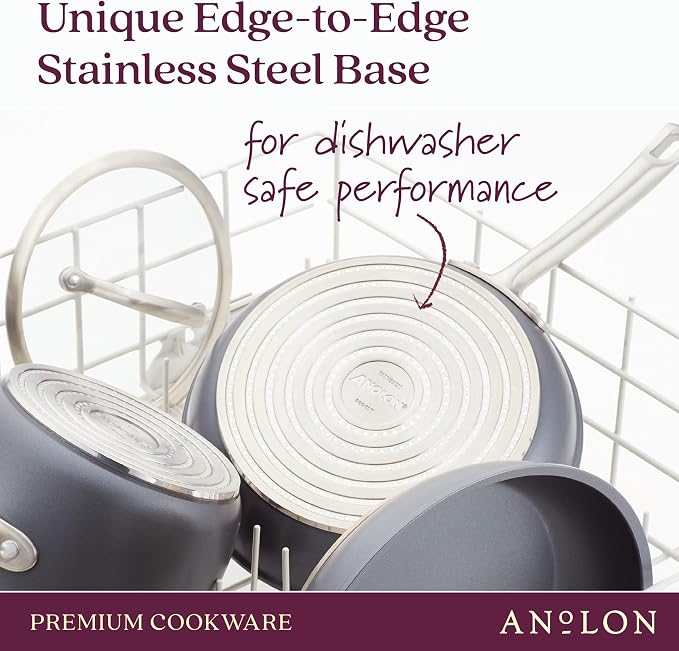 Anolon Accolade Forged Hard Anodized Nonstick Frying Pan/Skillet, 8 Inch - Image 8