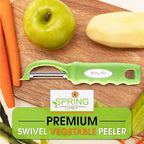 Spring Chef Premium Swivel Vegetable Peeler, Soft Grip Handle and Ultra Sharp - Image 7