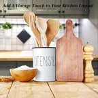Bivvclaz Kitchen Utensil Holder, 6.7" Utensil Holder - Image 5
