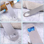 50 Pack Flat Beer Bottle Opener 7 inch Stainless Steel Flat Bottle Opener Beer - Image 5