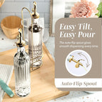 COOK WITH COLOR Glass Olive Oil Bottle Dispenser - Image 3