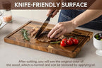 THETCHRY Walnut Cutting Boards for Kitchen, End Grain Wooden Chopping Board - Image 4