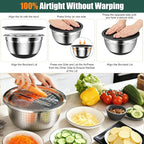Stainless Steel Mixing Bowls Set - Image 7