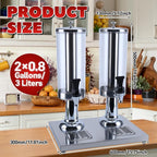 2-Gallon Drink Dispenser with Stainless Steel Drip Tray - Image 2