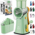 Zulay Kitchen Rotary Cheese Grater 5 Blade Cheese Shredder by ZulayKitchen