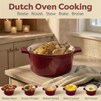 Gotham Steel 5 Qt Lightweight Dutch Oven Pot - Image 10