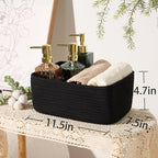 MiniArk Small Storage Baskets for Organizing | Closet Organizer Bins | Shelf - Image 3