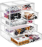 Sorbus Acrylic Makeup Organizer Set, 7-Drawer Vanity & Countertop Cosmetic - Image 7