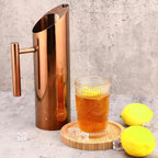 Funnymoom 3 Pack 53oz/1.5l Stainless Steel Water Pitcher Modern Metal Pitcher - Image 4