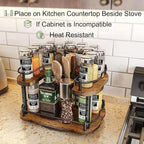 Lazy Susan Organizer Spice Rack - Image 3