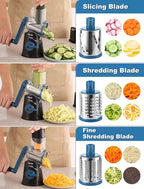 Geedel Rotary Cheese Grater Cheese Shredder - Image 4