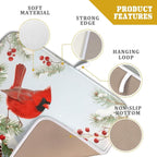 Winter Cardinal Bird Dish Drying Mat - Image 4