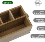 VaeFae Acacia Silverware Caddy - Image 4