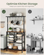 CHOEZON Pots and Pans Organizer Rack, Kitchen Bakers Rack, Kitchen Island Table - Image 8