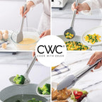 COOK WITH COLOR Silicone Cooking Utensils, Kitchen Utensil Set, Cooking Utensils - Image 8