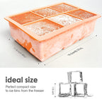 Excnorm Silicone Ice Cube Trays 3 Pack - Image 3