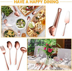 Patelai Serving Utensils Set Include Stainless Steel Large Spoons Slotted - Image 5