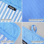 Alselo Silicone Pot Holders Set of 3 Heat Resistant & Non Slip Potholders - Image 3