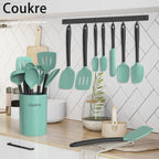 Coukre Silicone Kitchen Cooking Utensils Set - Image 6