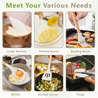 SAKAMOSH Silicone Cooking Utensils Set - Image 3