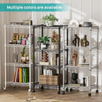 SINGAYE 4 Small Shelves Storage Shelf Wire Shelving Unit Metal Shelf Adjustable - Image 7
