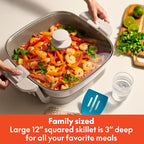 bella Make & Take Electric Skillet, Fits-anywhere™ kitchenware, EverGood™ - Image 3