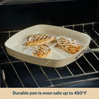 Pyrex 11-Inch Grill Pan Ceramic Cookware - Image 7