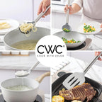 COOK WITH COLOR Silicone Cooking Utensils, Kitchen Utensil Set, Cooking Utensils - Image 5