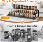 3-Tier Spice Rack Organizer for Kitchen Cabinet or Pantry, Seasoning Organizer - Image 4