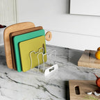 Simple Houseware 7 Compartments Adjustable Pan Organizer - Image 5