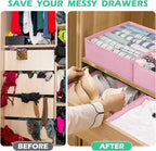 Drawer Clothing Organizer 16-Pack, Fabric Folding Wardrobe Organizer - Image 3