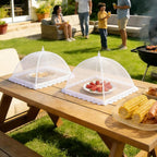 HBlife 3 Pack Pop-Up Mesh Food Cover Tent - Image 3