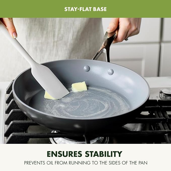 GreenPan Valencia Pro Hard Anodized Healthy Ceramic Nonstick 8" Frying Pan - Image 8