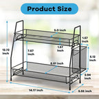 SPISPI Bathroom Organizer Countertop, Spice Rack Organizer - Image 2
