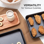HONGBAKE 2 Pack 9.7X7.5" Toaster Oven Pans - Image 7