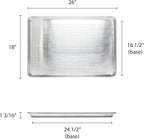 Excellante 18" X 26" Full Size Aluminum Sheet Pan, Perforated, Comes In Each - Image 2