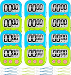 ZILLEEN Classroom Timer for Kids Teachers 12 Pack Digital Tmers by ZILLEEN