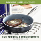 GreenPan 12 Piece Nonstick Swift Cookware Set, Ceramic PFAS-Free Pots & Pans - Image 7