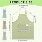 Janmercy 24 Pcs Aprons for Women Men - Image 2