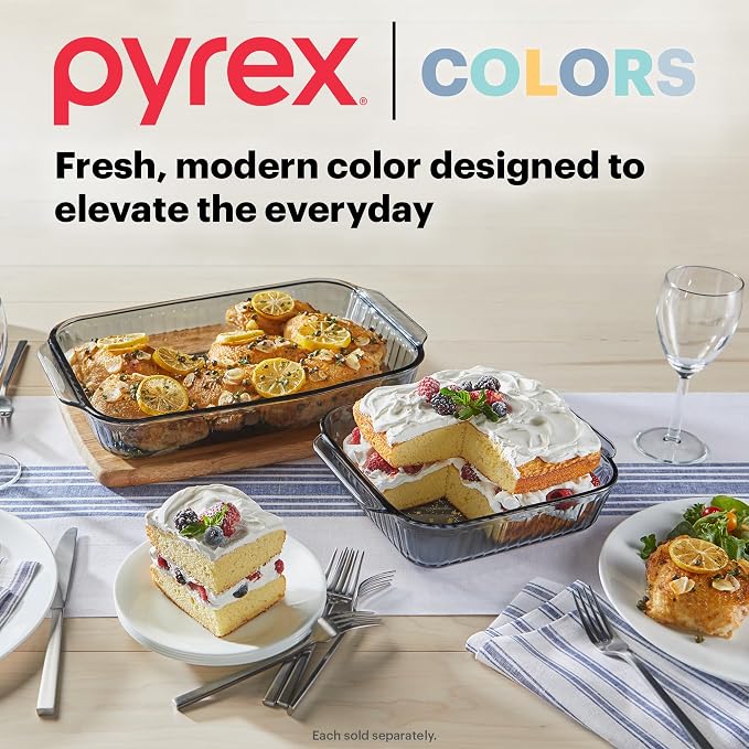 Pyrex Colors Tinted Glass Baking Dish - Image 6