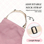 2Pack Adjustable Kitchen Apron for Women Men - Image 5