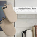 KITCHENAID Gourmet Series Gridlines Mini Oven Mitts 2-Pack Set, Heat Resistant - Image 6